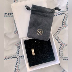 Mejuri Boyfriend Stacker Ring